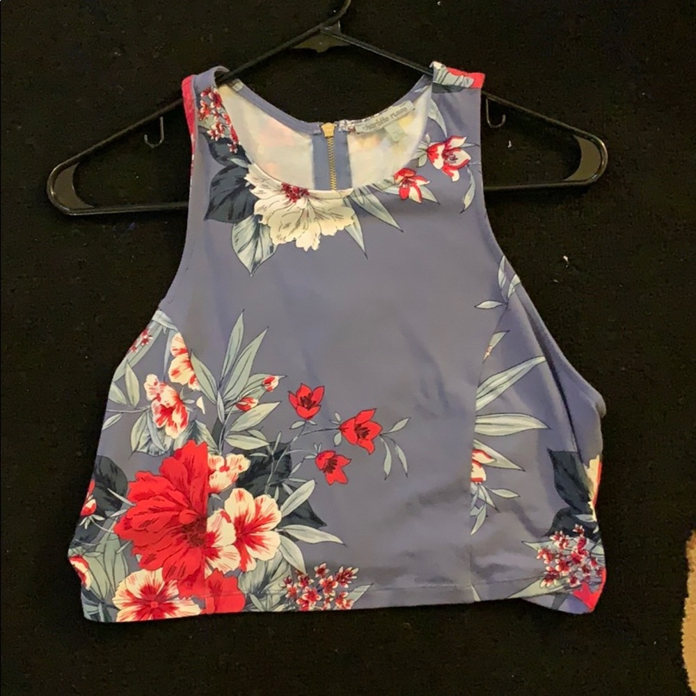Floral Crop top